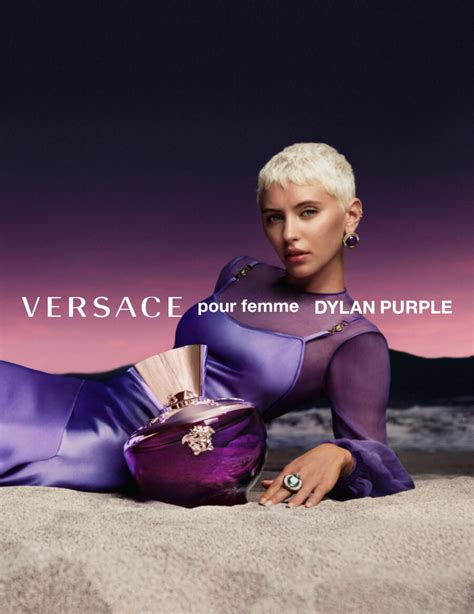 who does the versace dylan purple commercial|Versace dylan purple release date.